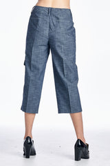 Larry Levine Capris Capris - Tophatter Daily Deals