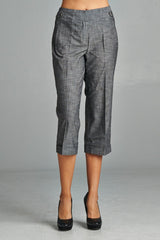 Women's Linen Capris Capris - Tophatter Daily Deals