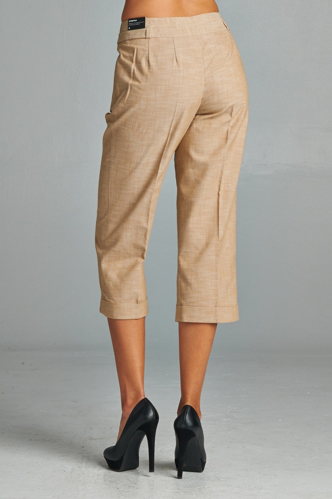 Women's Linen Capris Capris - Tophatter Daily Deals