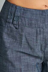 Women's Dark Navy Capris Capris - Tophatter Daily Deals