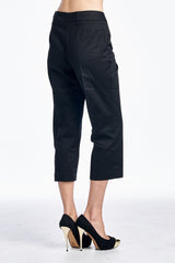 Larry Levine Front Zipper Capris Capris - Tophatter Daily Deals
