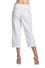 Larry Levine Front Zipper Capris Capris - Tophatter Daily Deals
