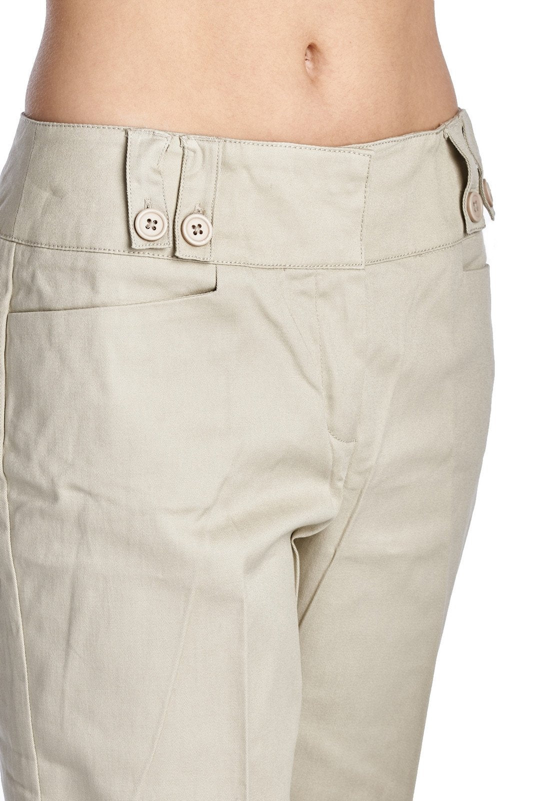 Larry Levine Stretch Capris Capris - Tophatter Daily Deals