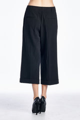 Larry Levine Stretch Capris Capris - Tophatter Daily Deals