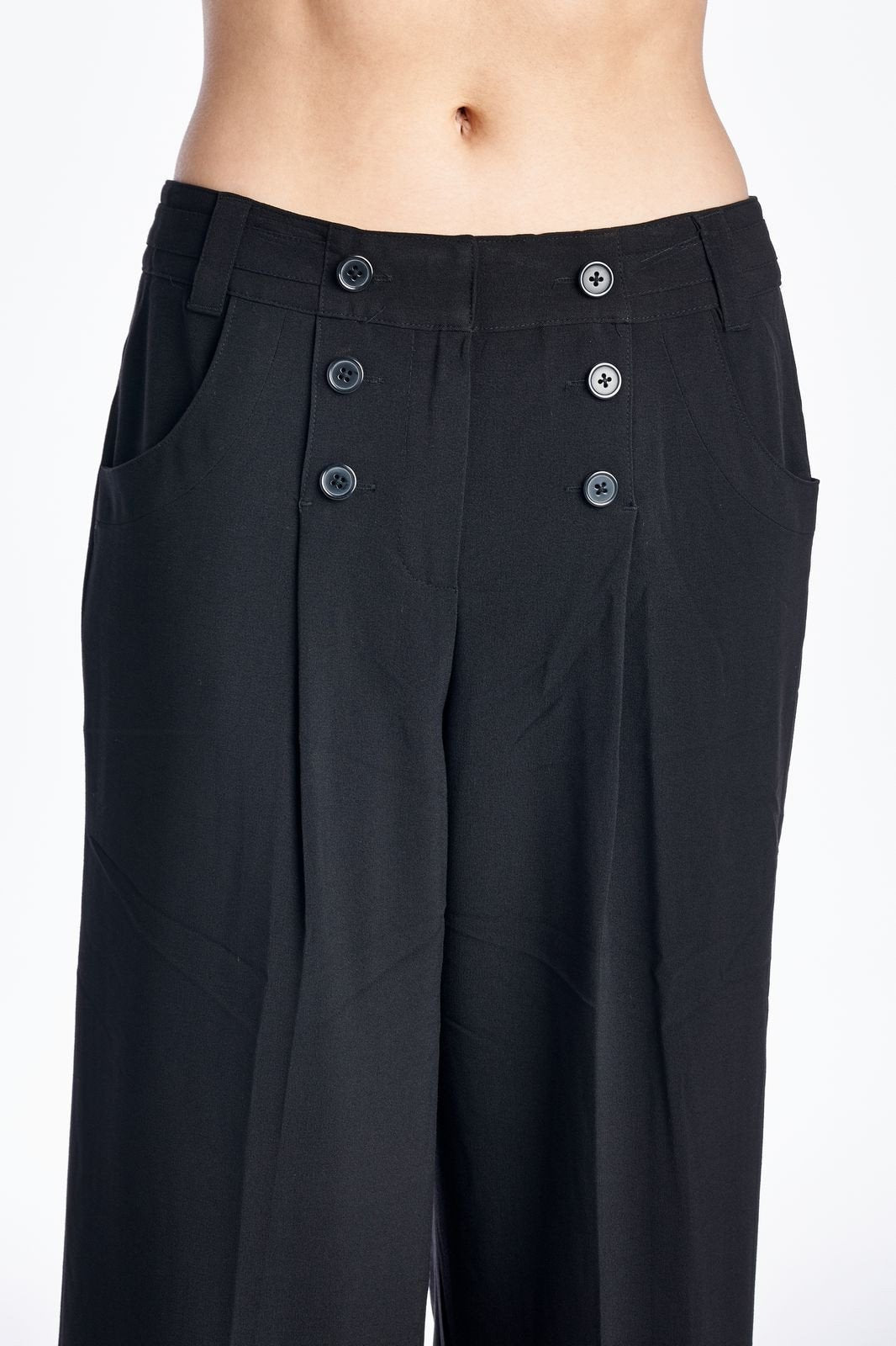 Larry Levine Stretch Capris Capris - Tophatter Daily Deals