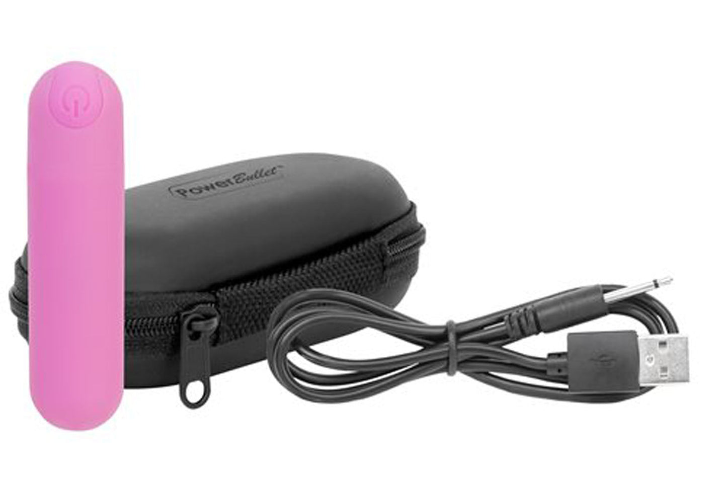 Essential 3 Inch Rechargeable Bullet Vibrator with Storage Case and USB Charging Cord > Vibrators > Mini Vibrators - Tophatter Daily Deals