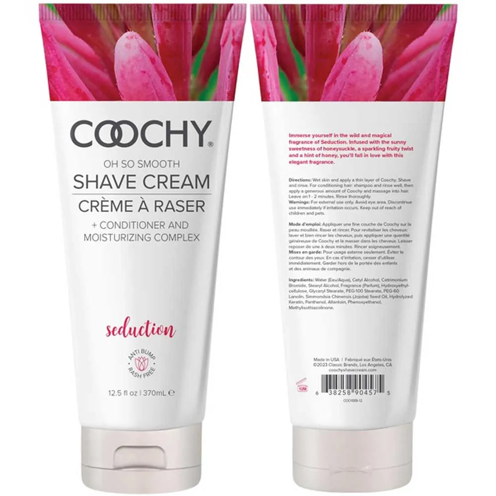 Coochy Oh So Smooth Shave Cream – 12.5 Oz Shave Cream > Essentials > Bath & Body - Tophatter Daily Deals