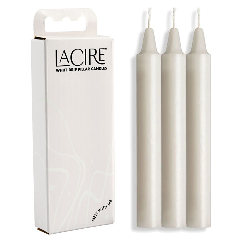 LaCire Drip Pillar Candles - 90 Minutes of Warm Pleasure > Candles > Drip - Tophatter Daily Deals