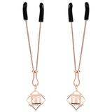 Sex & Mischief Brat Pearl Adjustable Nipple Clips – Set of 2 Clips > Sex Toys > Nipple Clamps - Tophatter Daily Deals