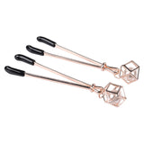 Sex & Mischief Brat Pearl Adjustable Nipple Clips – Set of 2 Clips > Sex Toys > Nipple Clamps - Tophatter Daily Deals