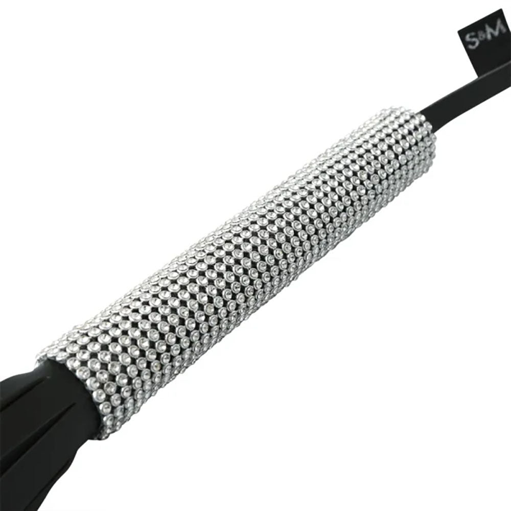Sex & Mischief Sparkle Flogger 78 cm Vegan Leather > Bondage Gear > Whips & Floggers - Tophatter Daily Deals