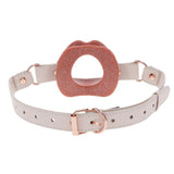 Sex and Mischief Peaches n CreaMe Silicone Lips > Bondage Gear > Gags and Bits - Tophatter Daily Deals