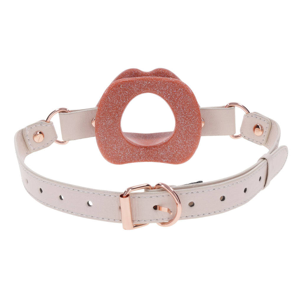 Sex and Mischief Peaches n CreaMe Silicone Lips > Bondage Gear > Gags and Bits - Tophatter Daily Deals