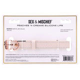 Sex and Mischief Peaches n CreaMe Silicone Lips > Bondage Gear > Gags and Bits - Tophatter Daily Deals