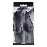 S&M Exs & Ohs Body Jewelry Nipple Ties Metal Chain Adjustable > Sex Toys > Nipple Clips - Tophatter Daily Deals