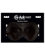 Sex & Mischief Blackout Eye Mask Blindfolds - Tophatter Daily Deals