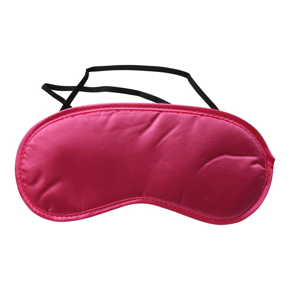 Sex & Mischief Satin Blindfold Pink Blindfolds - Tophatter Daily Deals
