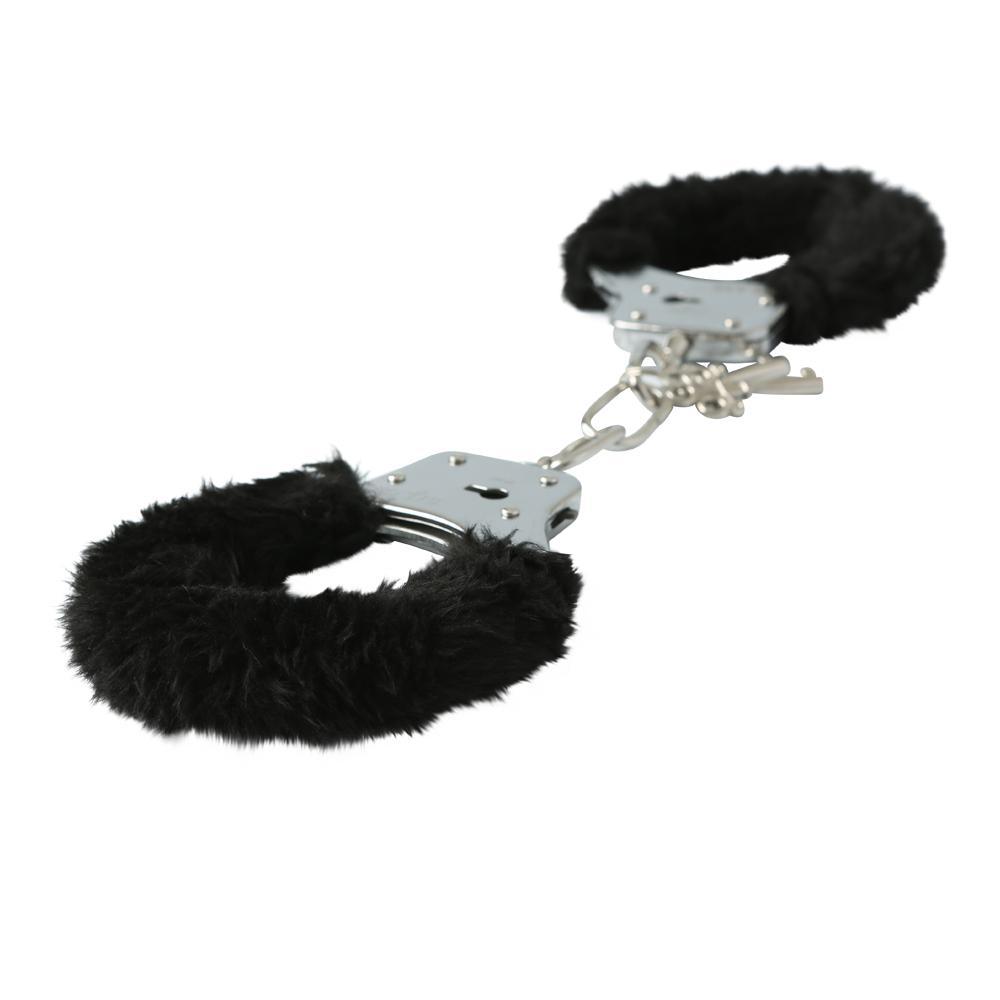 Sex & Mischief Furry Handcuffs Cuffs - Tophatter Daily Deals