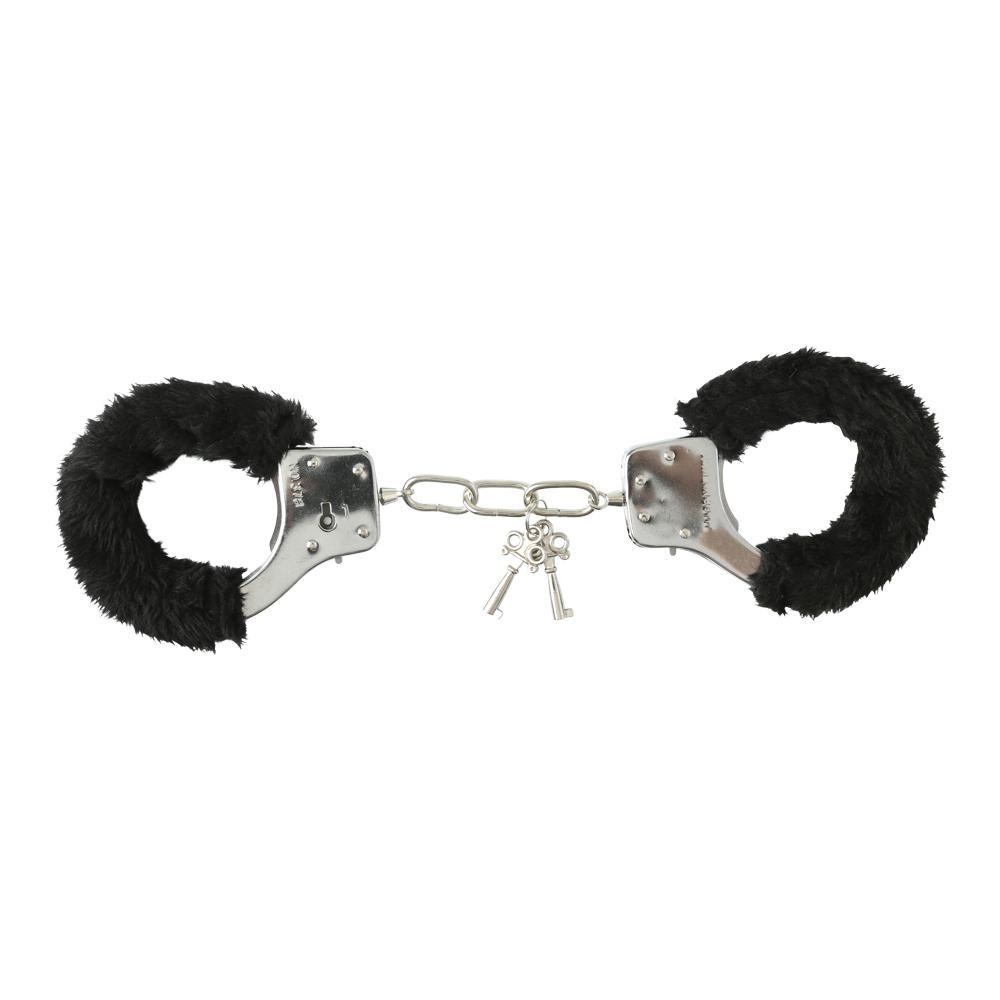 Sex & Mischief Furry Handcuffs Cuffs - Tophatter Daily Deals