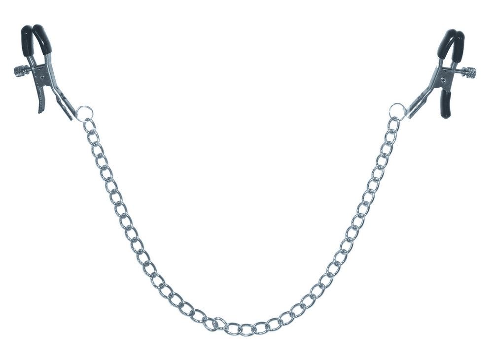 S&M Chained Nipple Clamps Nipple Clamps - Tophatter Daily Deals