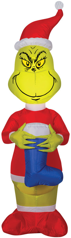 GRINCH AIRBLOWN SMALL Halloween Inflatable Decorations - Tophatter Daily Deals