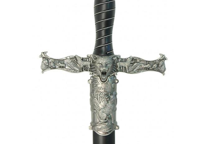 Spirit of the Alpha Wolf Medieval Sword swords - Tophatter Daily Deals