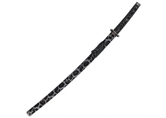 Snow Leopard Japanese Samurai Katana Sword swords - Tophatter Daily Deals