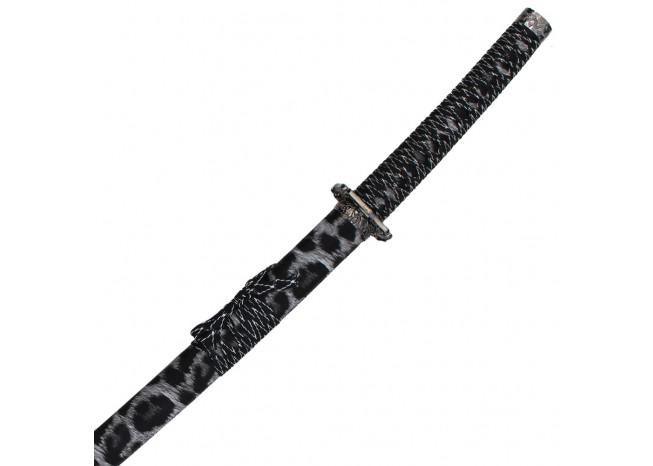 Snow Leopard Japanese Samurai Katana Sword swords - Tophatter Daily Deals