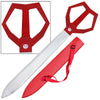 Anime Cutter of Creation Extase Sheele Steel Fantasy Sword Red Replica Collectible Weapons - Tophatter Daily Deals