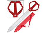 Anime Cutter of Creation Extase Sheele Sword Red swords - Tophatter Daily Deals