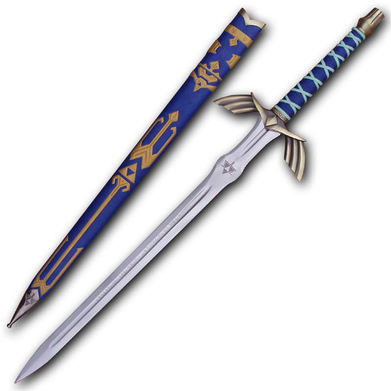 Links Ornate Prophecy Hero Sky Video Game Replica Sword Collectable Collectible Weapons - Tophatter Daily Deals