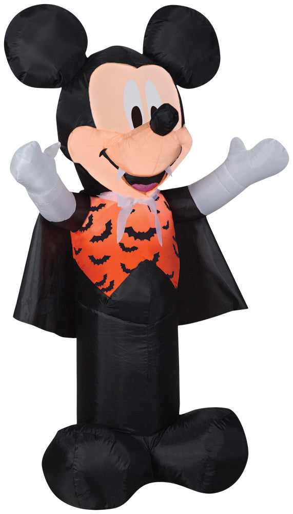 Airblown Mickey As Vampire - Sm Halloween Inflatable Decorations - Tophatter Daily Deals