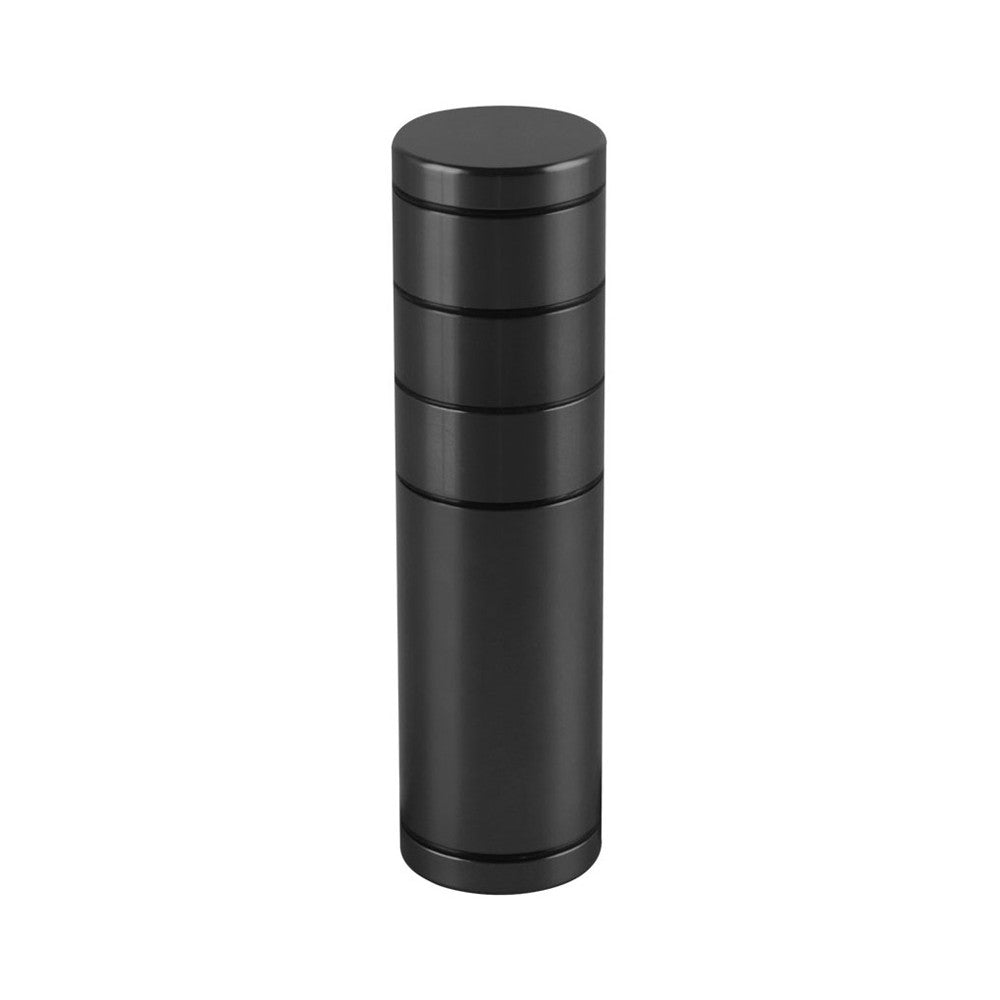 All-In-One Dugout Grinder With Storage Black Metal Grinders - Tophatter Daily Deals