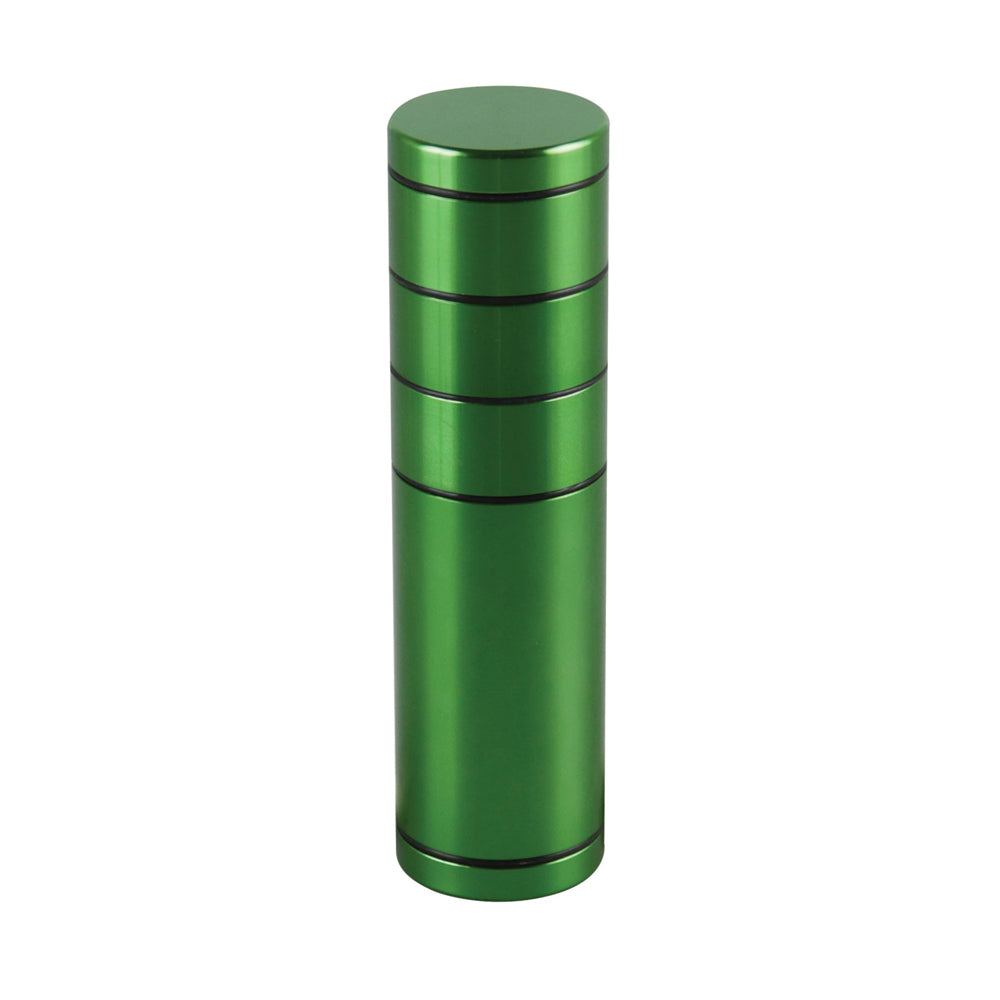 All-In-One Dugout Grinder With Storage Green Metal Grinders - Tophatter Daily Deals