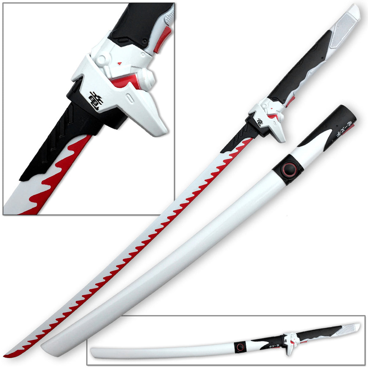 Genji Replica Sword Ultimate Dragon Blade - TOPHATTER'S ARMORY DEALS Collectible Weapons - Tophatter Daily Deals
