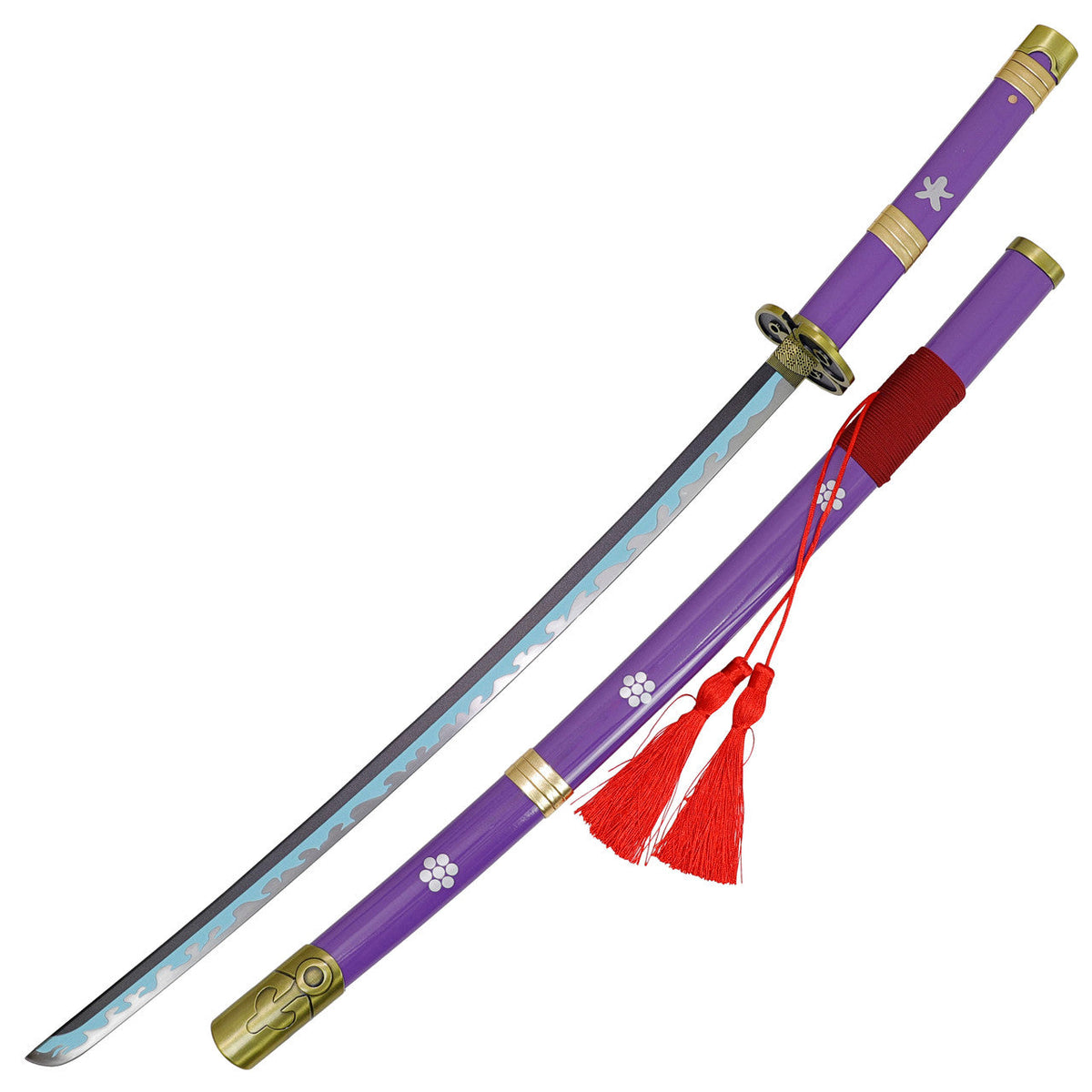 Zoro Roronoa Carbon Steel Replica Enma One Piece Anime Katana Sword - Tophatter Daily Deals