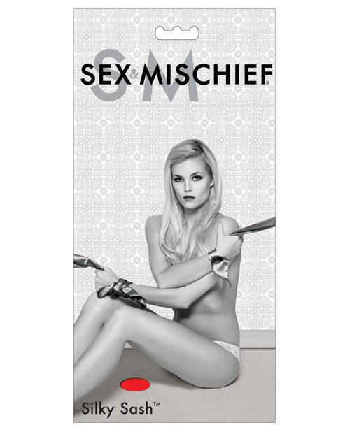 Sex & Mischief Silky Sash Restraints Restraints - Tophatter Daily Deals
