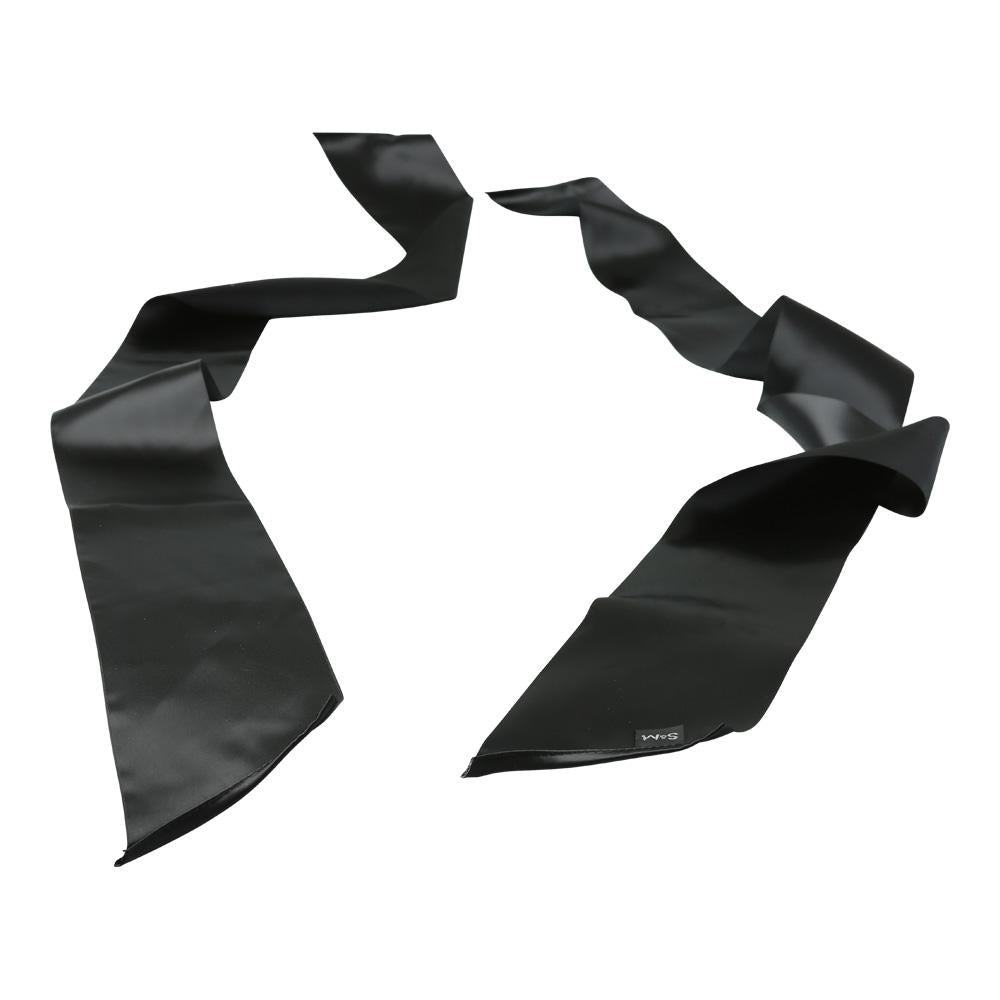 Sex & Mischief Silky Sash Restraints Black Restraints - Tophatter Daily Deals