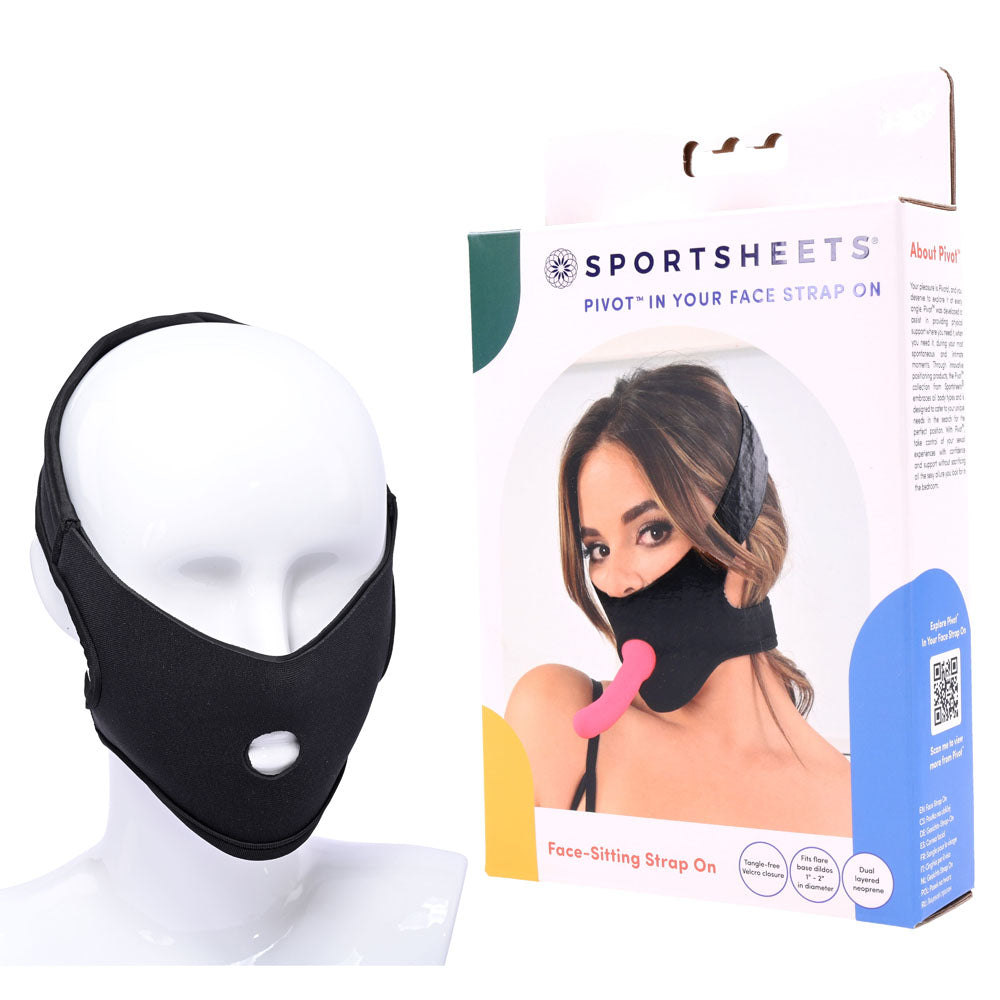 Pivot In Your Face (Black) – Face-Sitter Strap-On Harness > Dildos > Strap On Harnesses - Tophatter Daily Deals