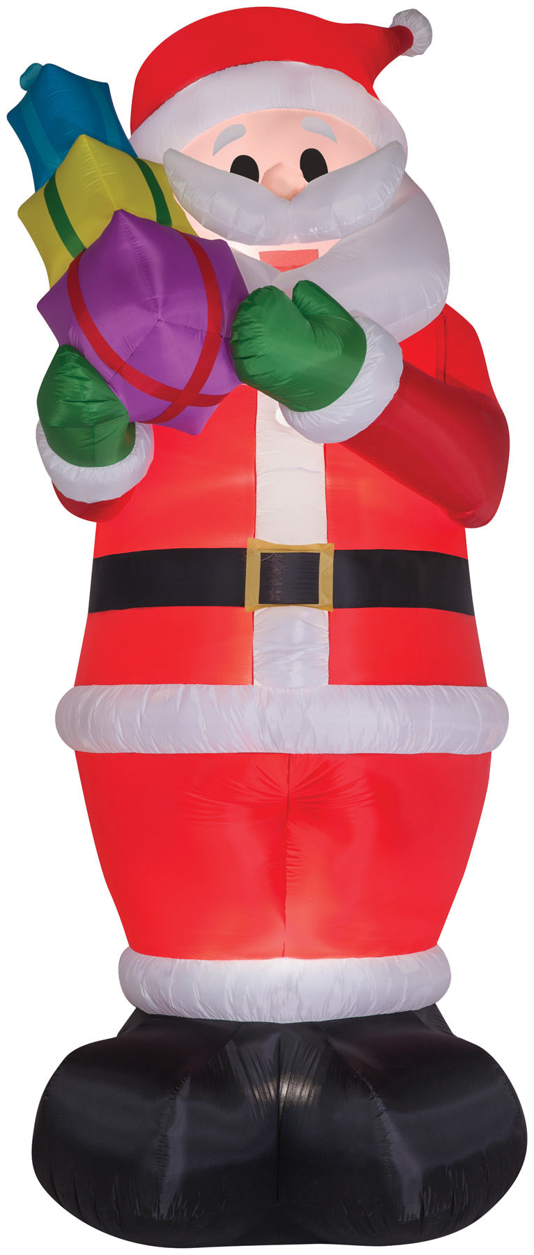 16' Airblown Colossal Santa with Gifts Inflatable Halloween Inflatable Decorations - Tophatter Daily Deals