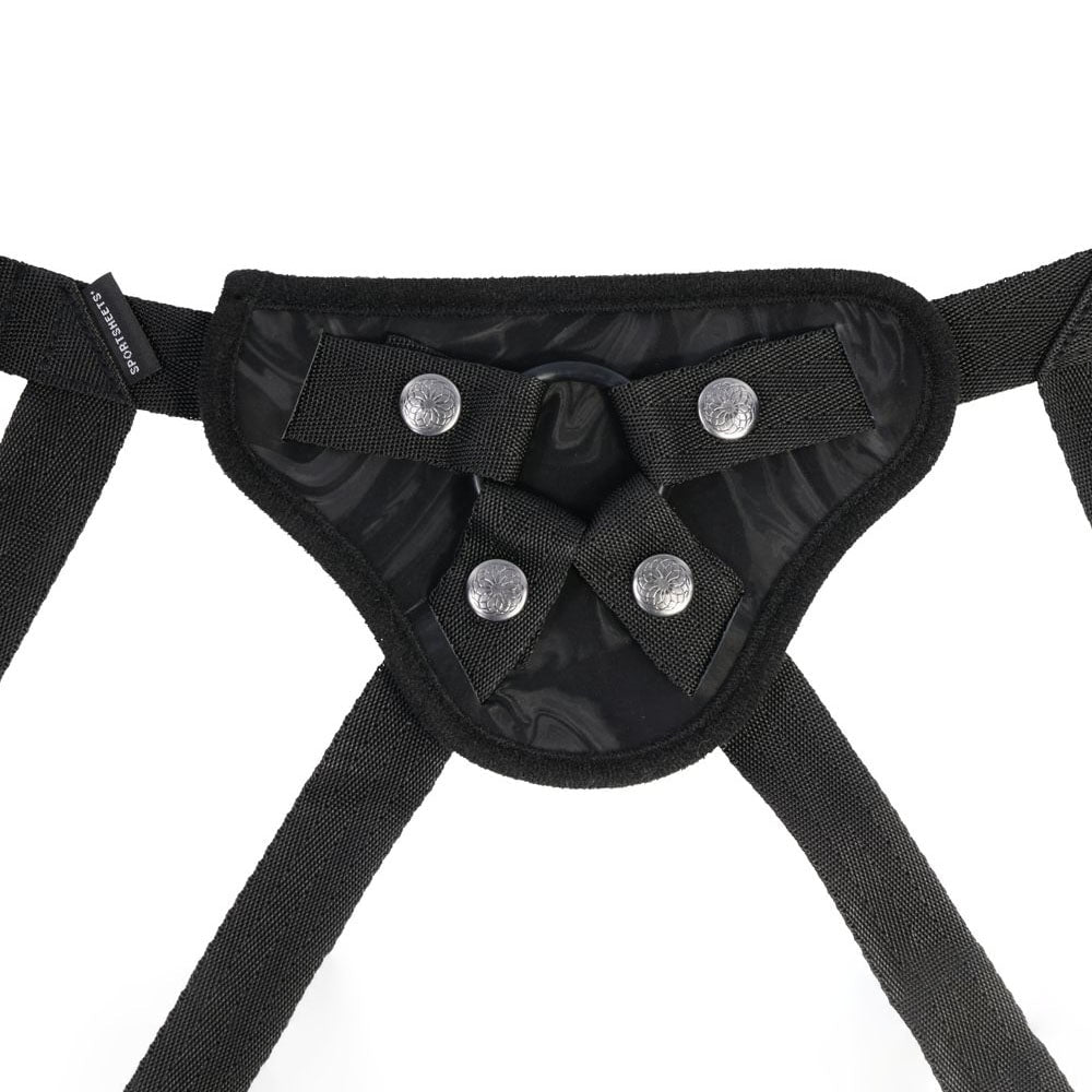 Sportsheets Velvet Noir Strap On Adjustable Strap-On Harness No Probe Included > Dildos > Strap On Harnesses - Tophatter Daily Deals