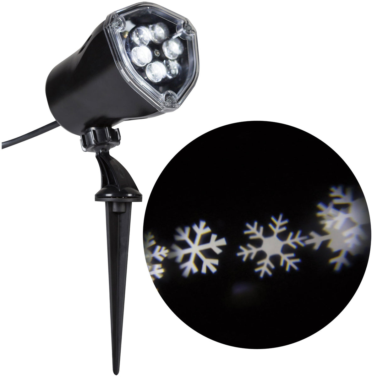 Projection Snowflurry Lightshow Halloween Projection Lights - Tophatter Daily Deals