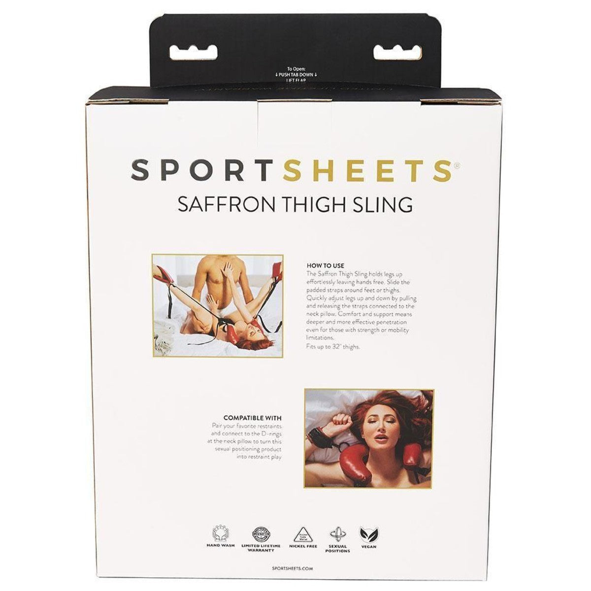 Sportsheets Saffron Thigh Sling Restraints - Tophatter Daily Deals