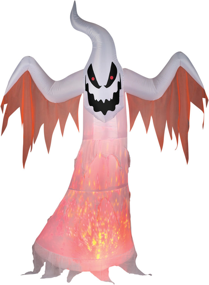 Airblown Projection Ghost Inflatable Halloween Inflatable Decorations - Tophatter Daily Deals