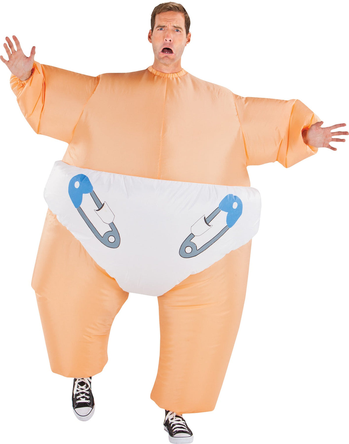 Adult Big Baby Inflatable Costume Halloween Inflatable Decorations - Tophatter Daily Deals