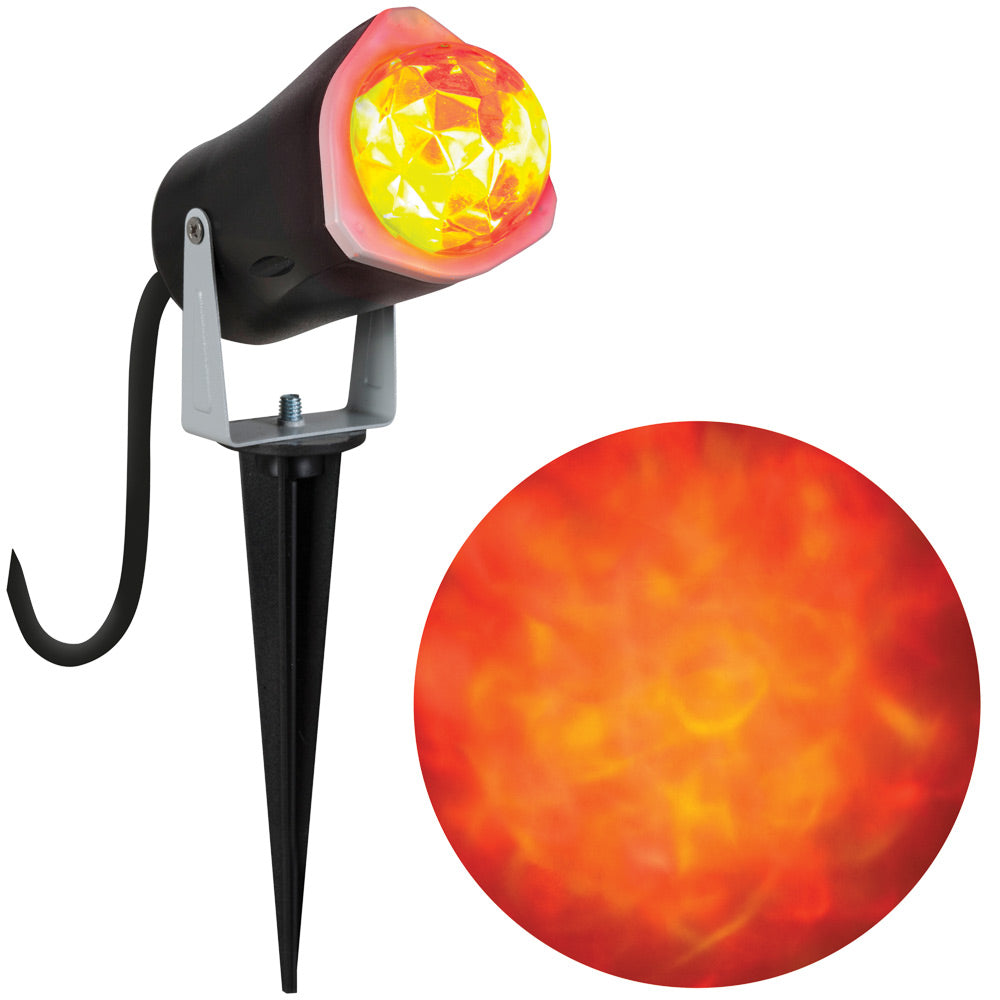 Fire & Ice Lightshow Projection Light Halloween Projection Lights - Tophatter Daily Deals