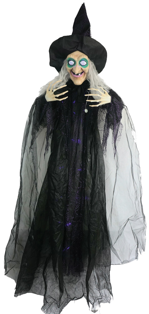 Hanging Witch Animated 72In Witch Halloween Costumes - Tophatter Daily Deals