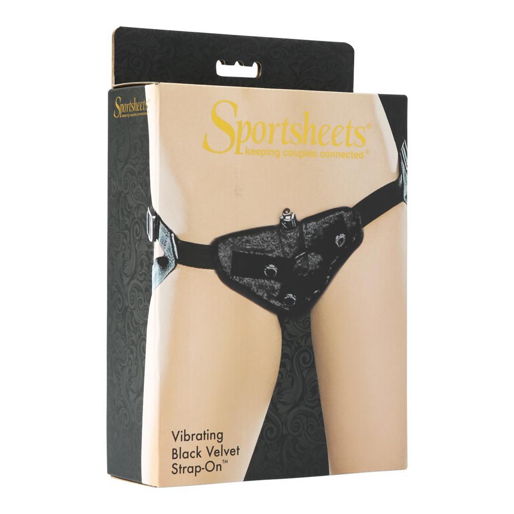 Sportsheets Vibrating Velvet Harness Harnesses - Tophatter Daily Deals
