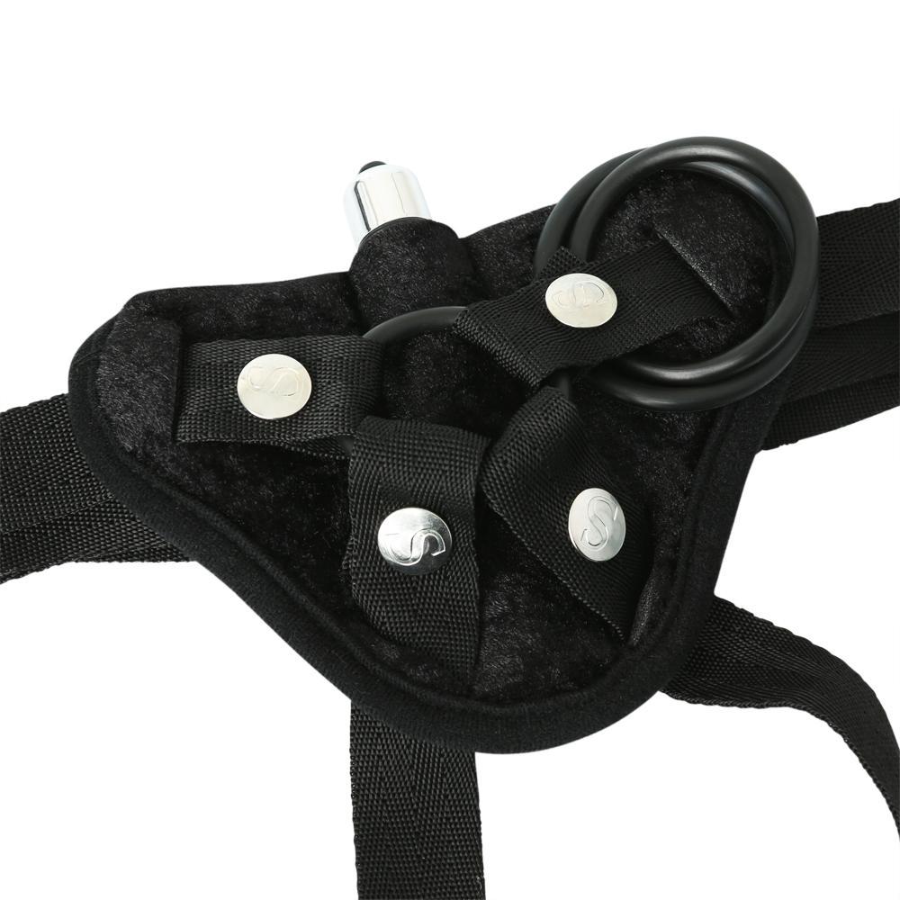 Sportsheets Vibrating Velvet Harness Harnesses - Tophatter Daily Deals