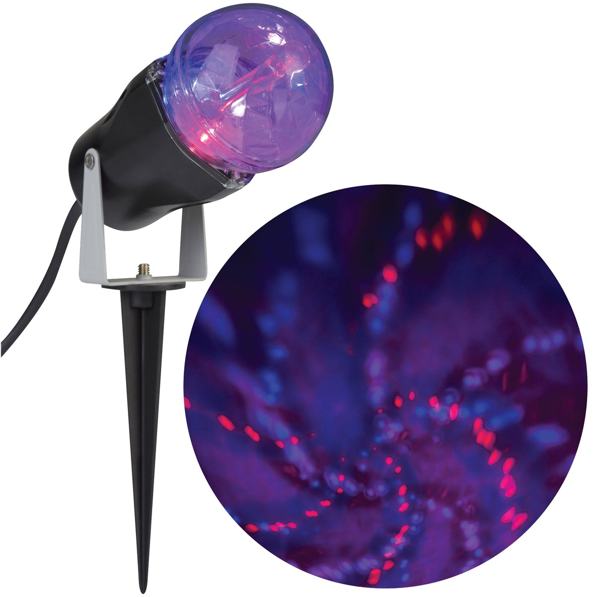 Projection Time Tunnel Lightshow Halloween Projection Lights - Tophatter Daily Deals